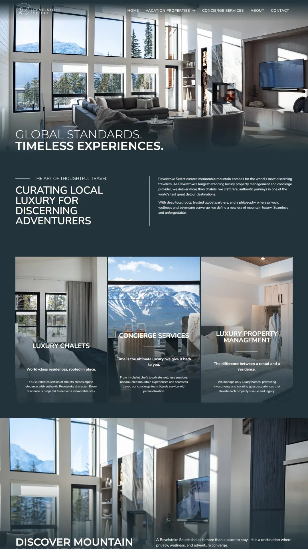 Revelstoke Select Website