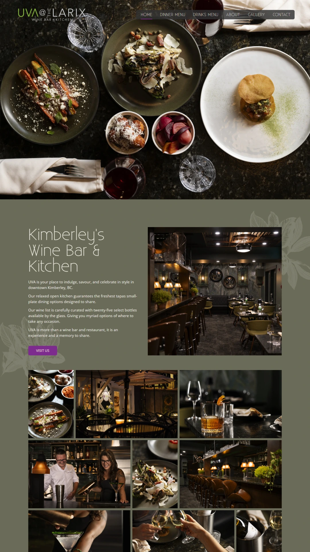 uva at the larix full page